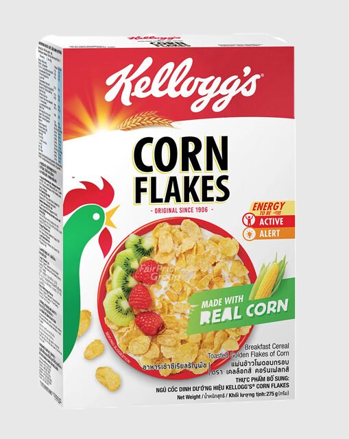 Kelloggs Corn Flakes 350g Cereal Box