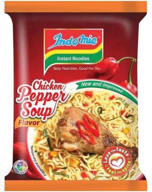 Indomie Instant Noodles Chicken Peppersoup Flavor 70g pack
