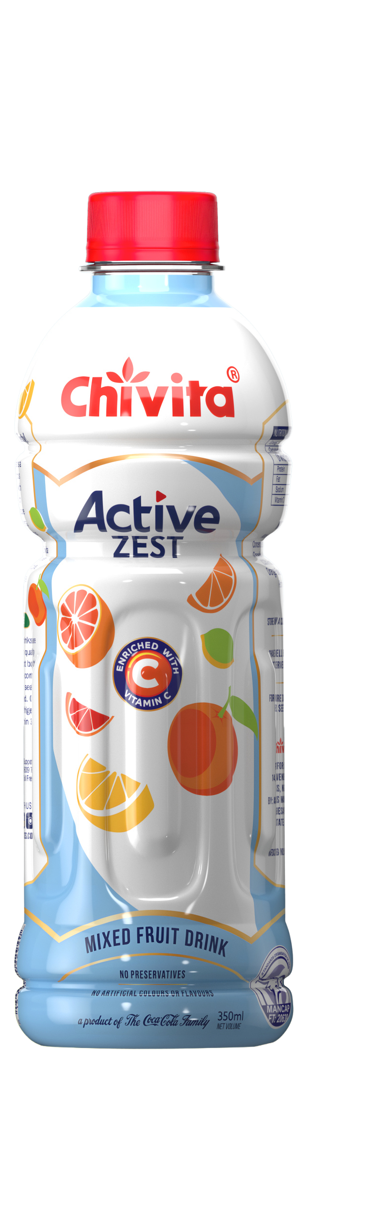 Chivita Active Zest Mixed Fruit 350ml Bottle
