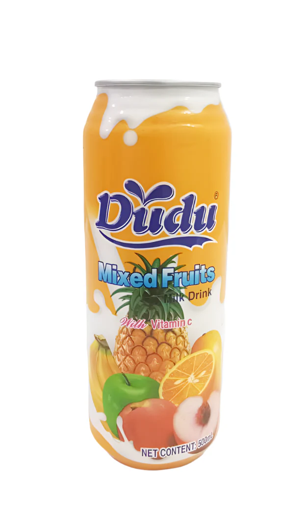 Dudu Mixed Fruits Milk Drink with Vitamin C 500ml Bottle