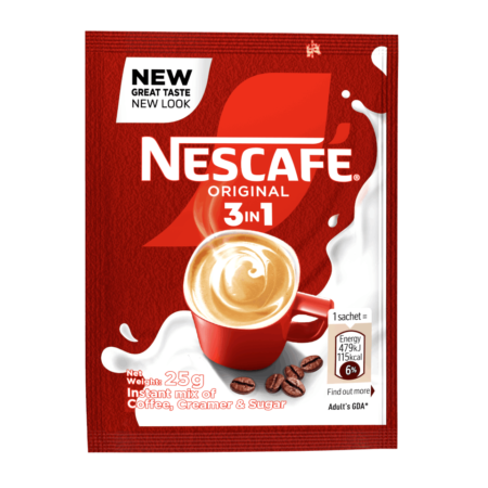 Nescafé 3in1 Instant Coffee Sachet 25g