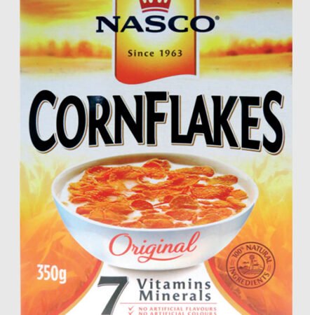 NASCO Corn Flakes 350g Cereal Box