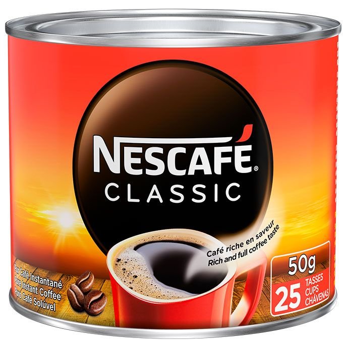 NESCAFE Classic Instant Coffee Tin 50g