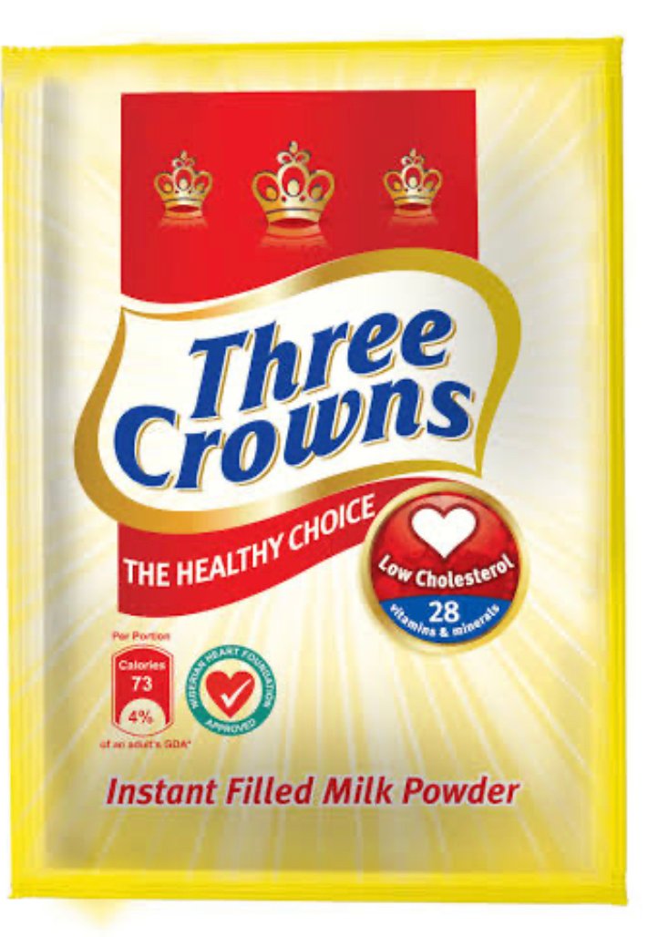 Three Crown Sachet Milk 12g single pack