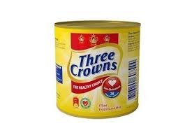 Three Crowns Evaporated Tin Milk 140ml can