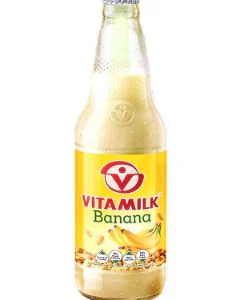 Vitamilk Banana Soymilk Drink 300ml Bottle